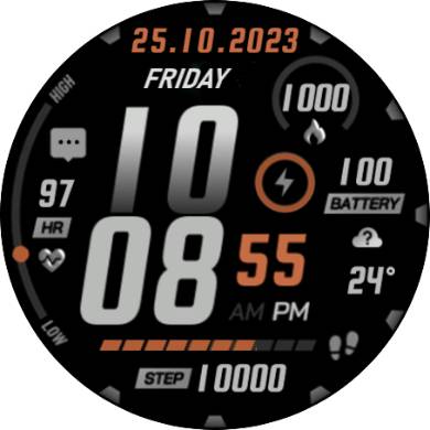 华为Huawei Watch GT/GT 2 46mm GT / GT 2 46mm手表表盘