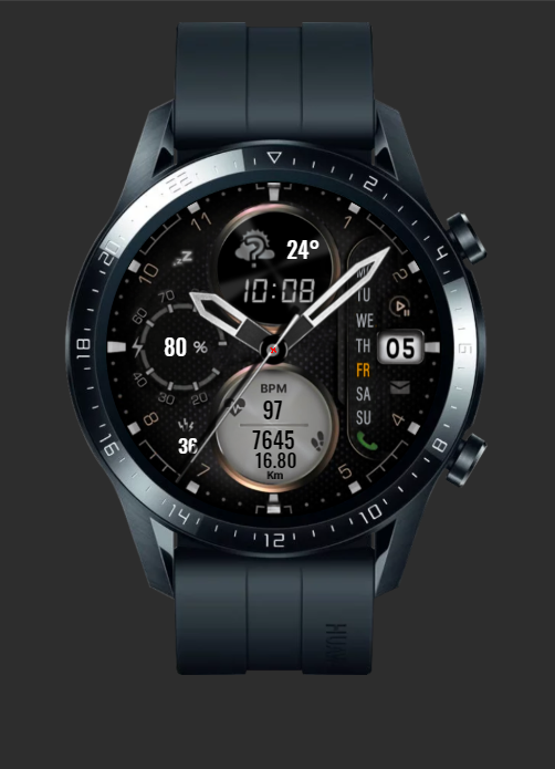 华为Huawei Watch GT/GT 2 46mm GT / GT 2 46mm手表表盘