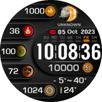 华为Huawei Watch GT/GT 2 46mm GT / GT 2 46mm手表表盘