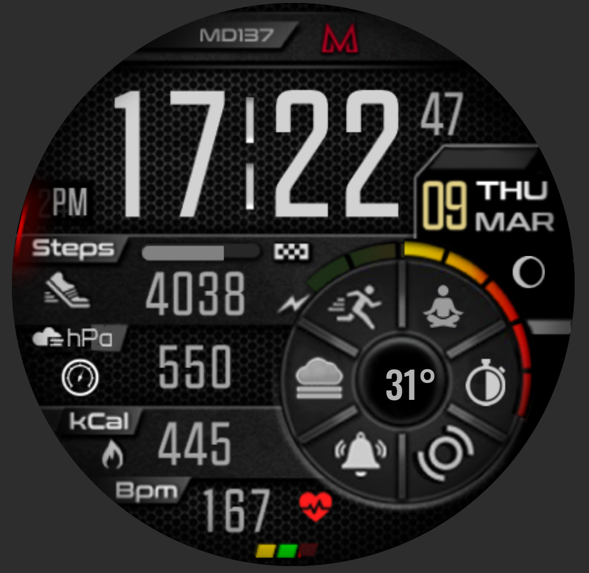 华为Huawei Watch GT/GT 2 46mm GT / GT 2 46mm手表表盘