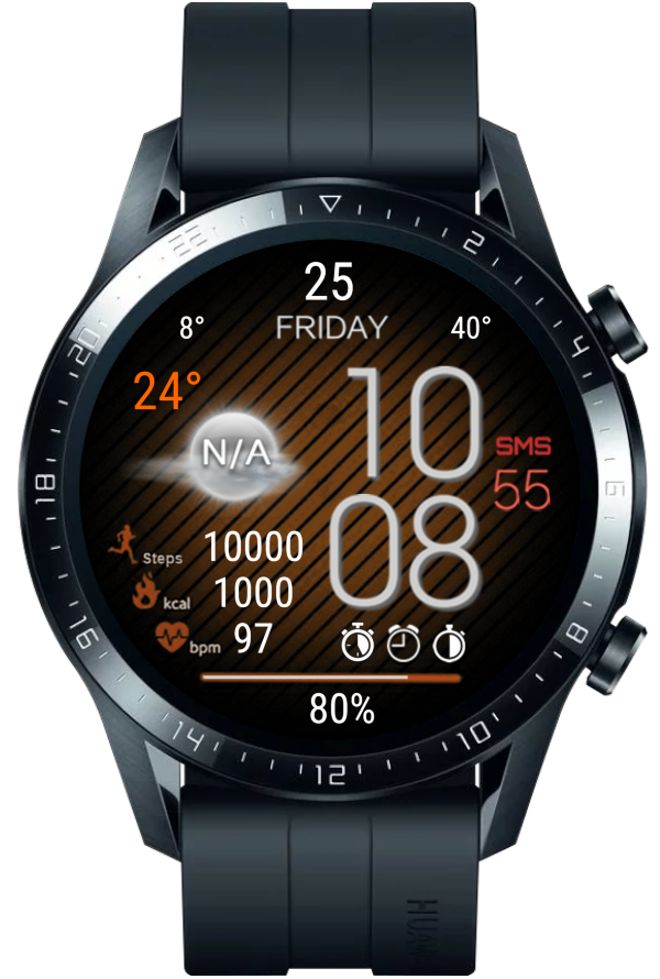 华为Huawei Watch GT/GT 2 46mm GT / GT 2 46mm手表表盘