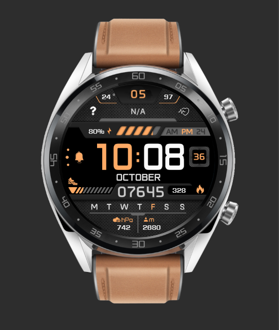 华为Huawei Watch GT/GT 2 46mm GT / GT 2 46mm手表表盘