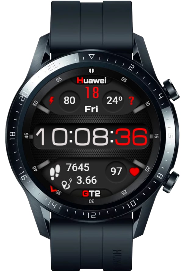 华为Huawei Watch GT/GT 2 46mm GT / GT 2 46mm手表表盘