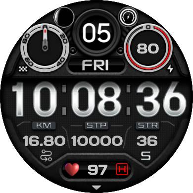 华为Huawei Watch GT/GT 2 46mm GT / GT 2 46mm手表表盘