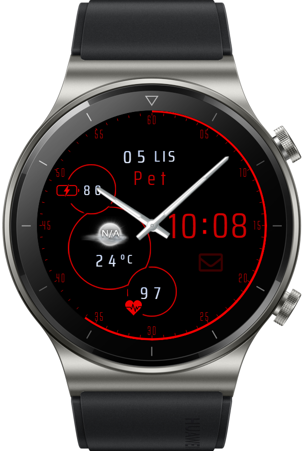 华为Huawei Watch GT/GT 2 46mm GT / GT 2 46mm手表表盘