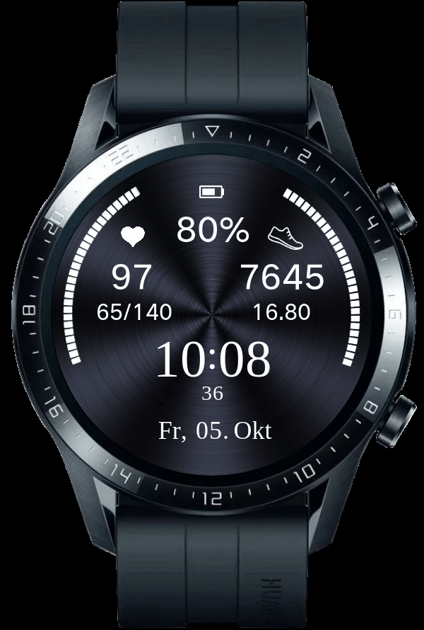 华为Huawei Watch GT/GT 2 46mm GT / GT 2 46mm手表表盘