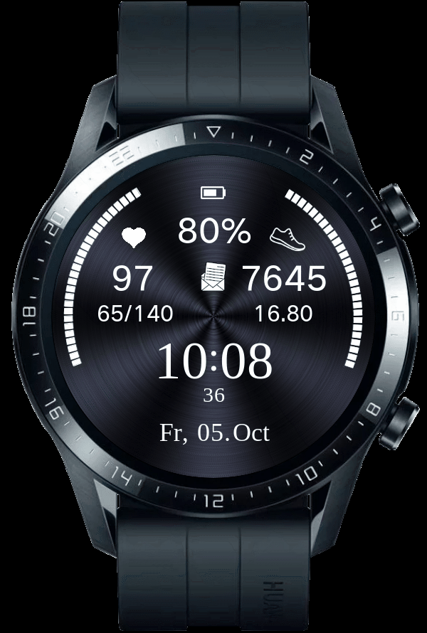 华为Huawei Watch GT/GT 2 46mm GT / GT 2 46mm手表表盘