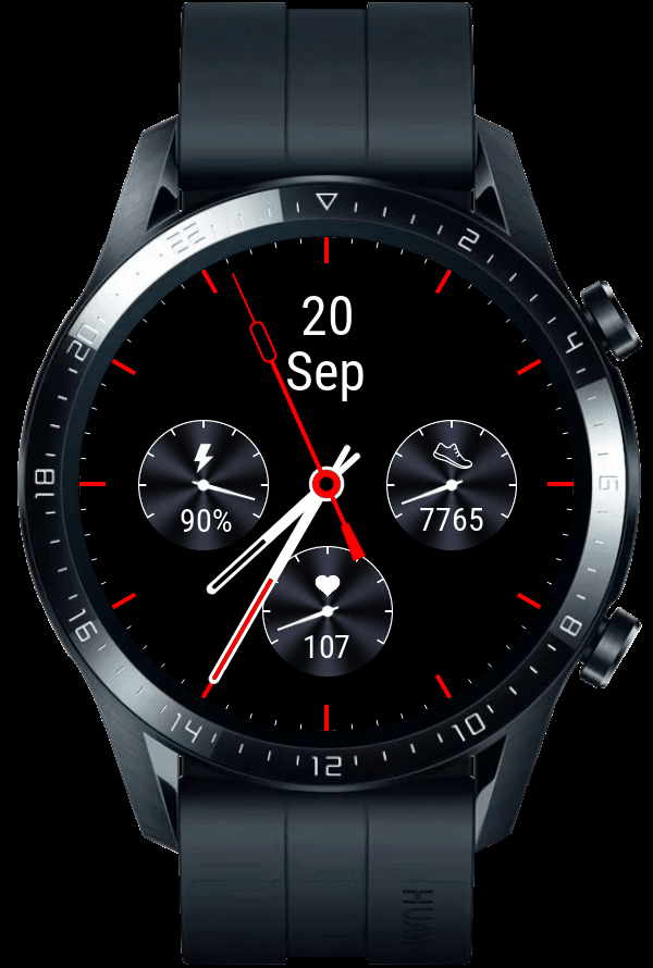 华为Huawei Watch GT/GT 2 46mm GT / GT 2 46mm手表表盘