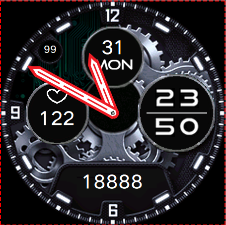 华为Huawei Watch GT/GT 2 46mm GT / GT 2 46mm手表表盘