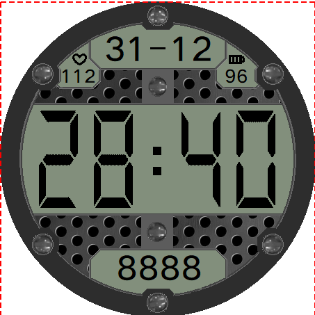 华为Huawei Watch GT/GT 2 46mm GT / GT 2 46mm手表表盘