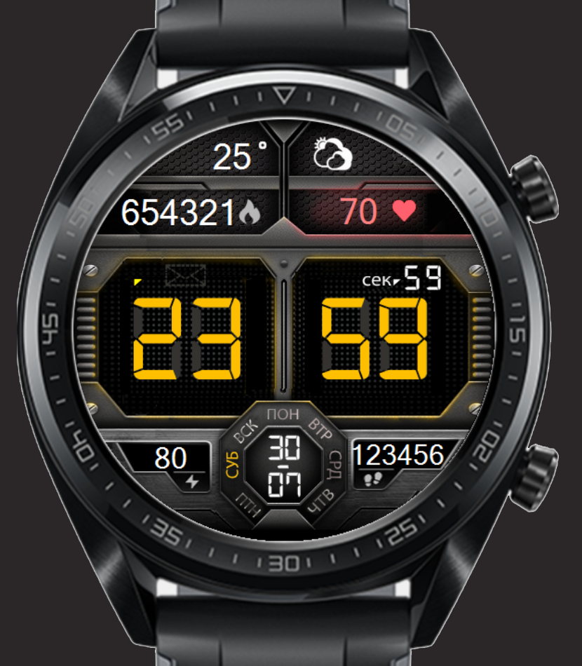 华为Huawei Watch GT/GT 2 46mm GT / GT 2 46mm手表表盘