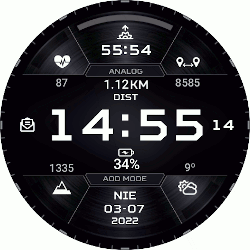 华为Huawei Watch GT/GT 2 46mm GT / GT 2 46mm手表表盘