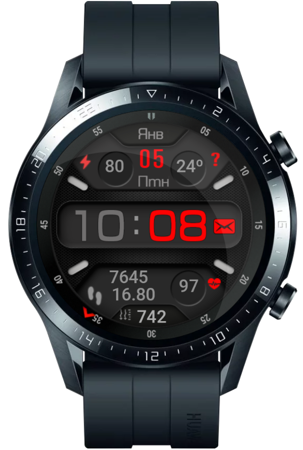 华为Huawei Watch GT/GT 2 46mm GT / GT 2 46mm手表表盘