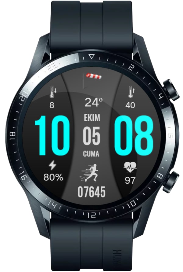 华为Huawei Watch GT/GT 2 46mm GT / GT 2 46mm手表表盘