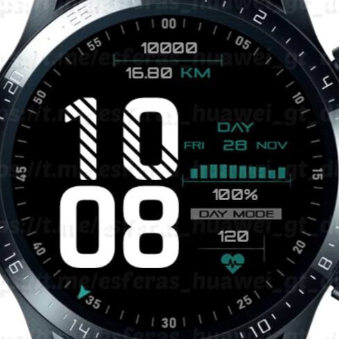 华为Huawei Watch GT/GT 2 46mm GT / GT 2 46mm手表表盘