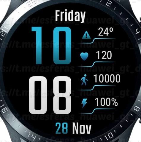 华为Huawei Watch GT/GT 2 46mm GT / GT 2 46mm手表表盘