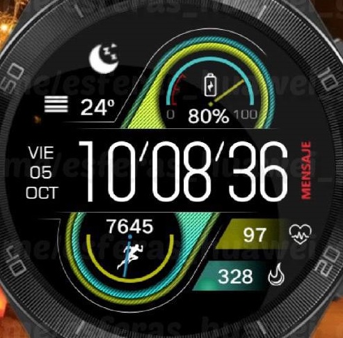 华为Huawei Watch GT/GT 2 46mm GT / GT 2 46mm手表表盘
