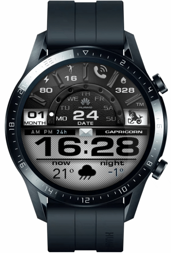 华为Huawei Watch GT/GT 2 46mm GT / GT 2 46mm手表表盘