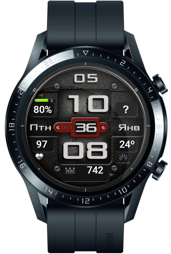华为Huawei Watch GT/GT 2 46mm GT / GT 2 46mm手表表盘