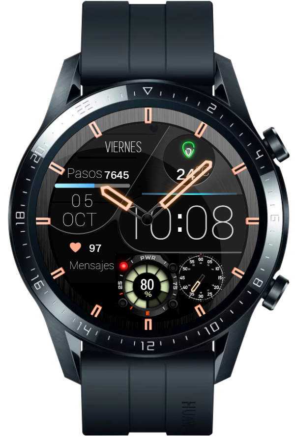 华为Huawei Watch GT/GT 2 46mm GT / GT 2 46mm手表表盘