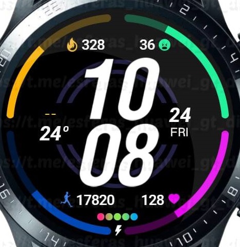 华为Huawei Watch GT/GT 2 46mm GT / GT 2 46mm手表表盘