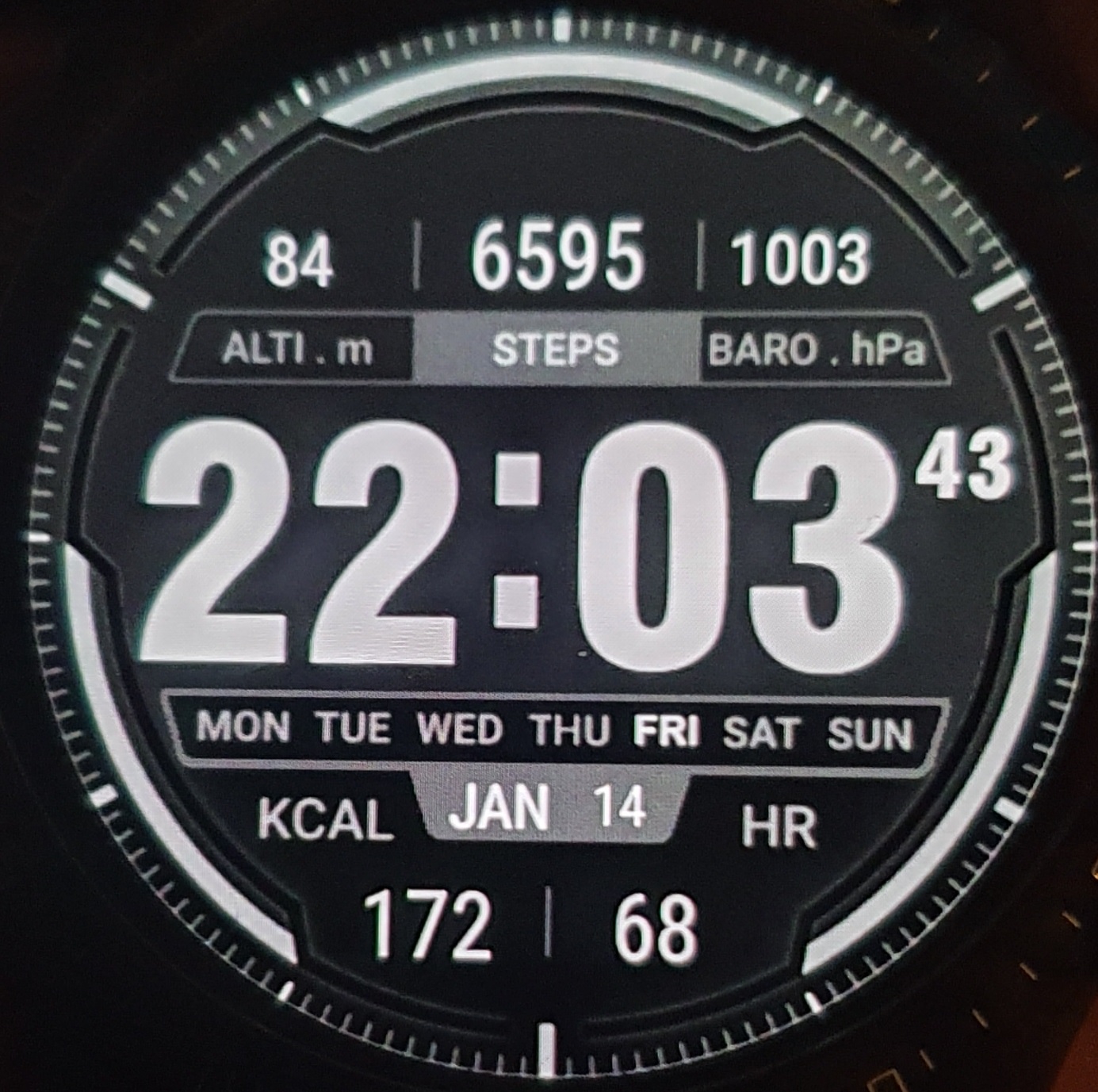 华为Huawei Watch GT/GT 2 46mm GT / GT 2 46mm手表表盘