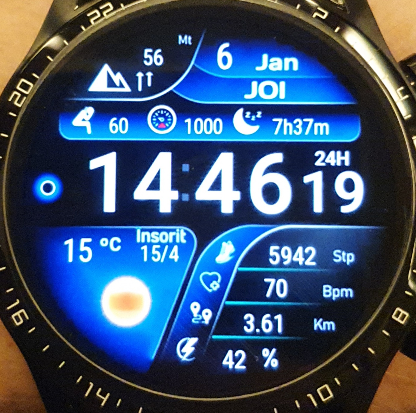 华为Huawei Watch GT/GT 2 46mm GT / GT 2 46mm手表表盘