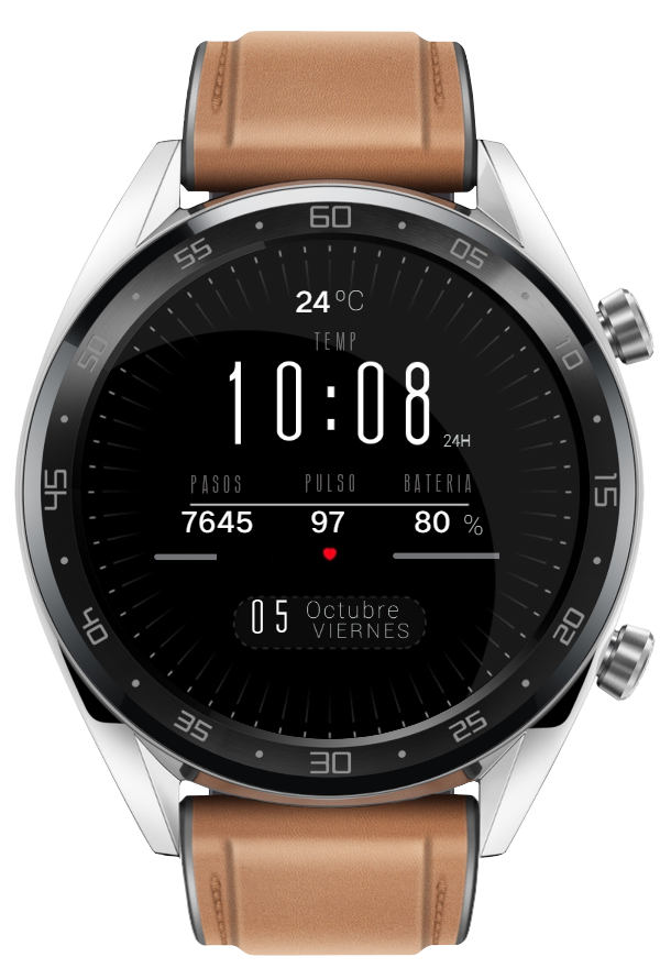 华为Huawei Watch GT/GT 2 46mm GT / GT 2 46mm手表表盘
