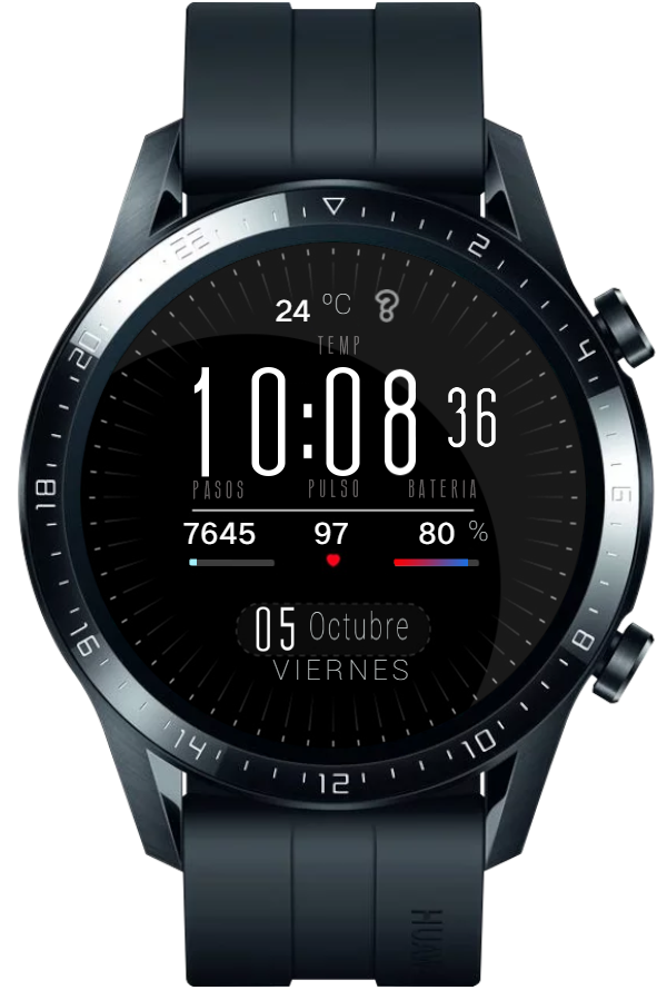华为Huawei Watch GT/GT 2 46mm GT / GT 2 46mm手表表盘