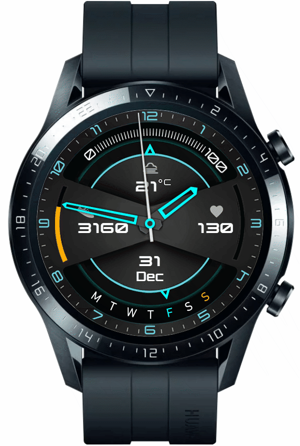 华为Huawei Watch GT/GT 2 46mm GT / GT 2 46mm手表表盘