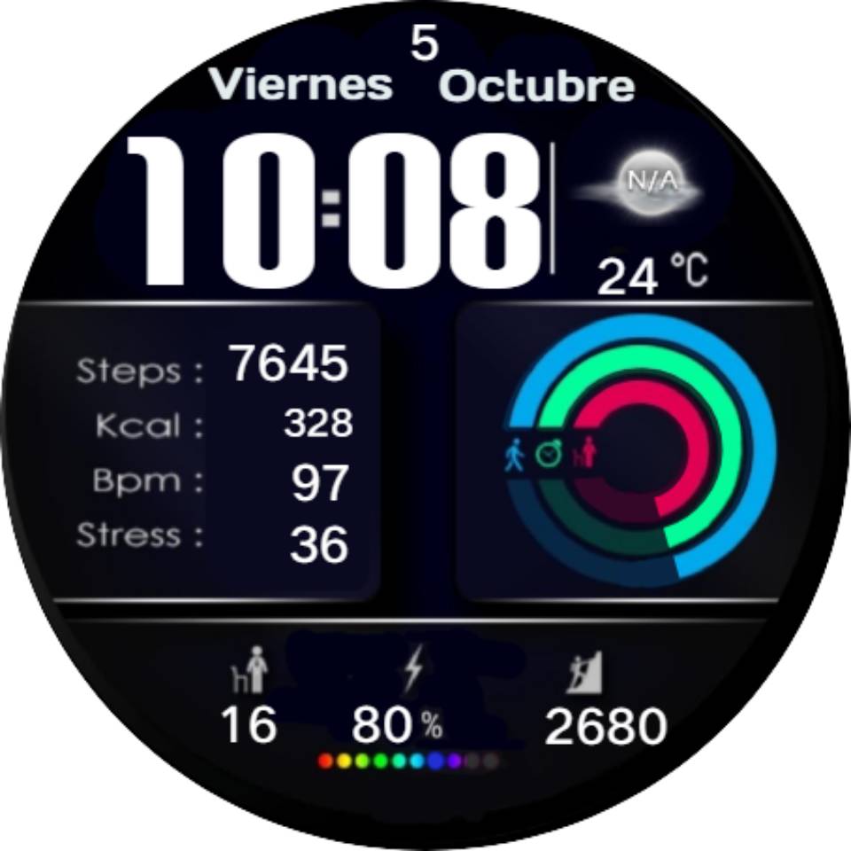 华为Huawei Watch GT/GT 2 46mm GT / GT 2 46mm手表表盘