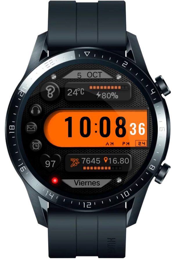 华为Huawei Watch GT/GT 2 46mm GT / GT 2 46mm手表表盘