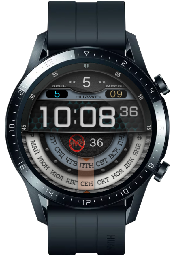 华为Huawei Watch GT/GT 2 46mm GT / GT 2 46mm手表表盘