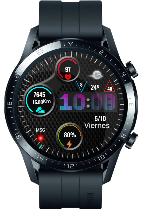 华为Huawei Watch GT/GT 2 46mm GT / GT 2 46mm手表表盘