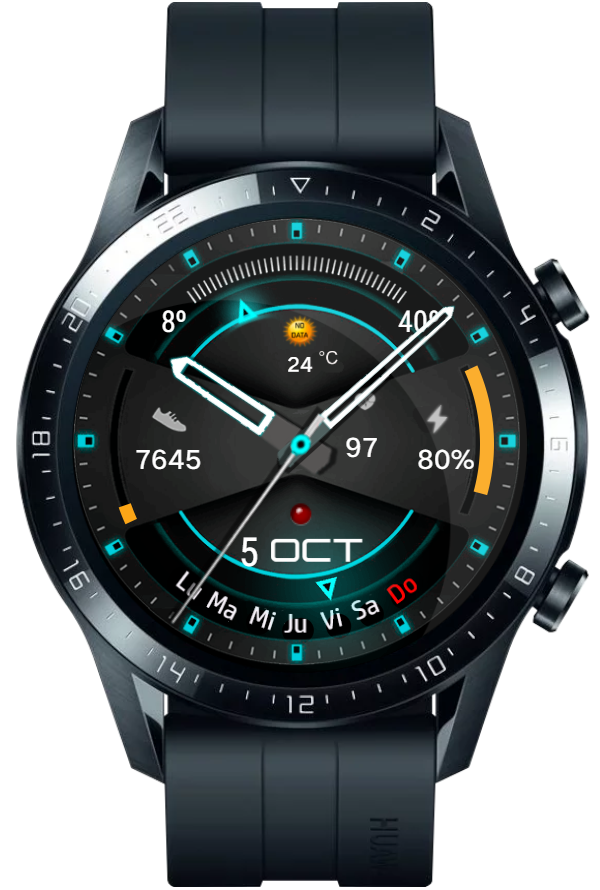 华为Huawei Watch GT/GT 2 46mm GT / GT 2 46mm手表表盘