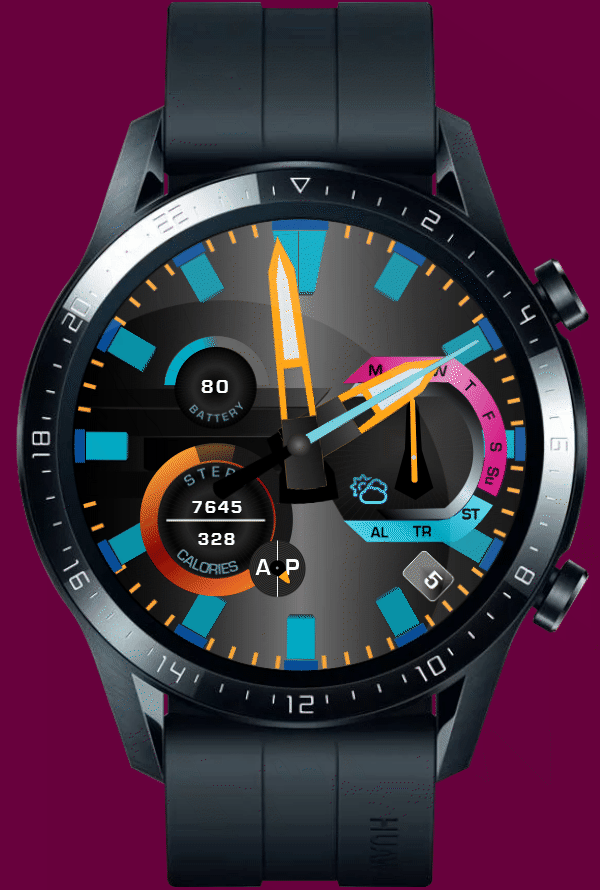 华为Huawei Watch GT/GT 2 46mm GT / GT 2 46mm手表表盘