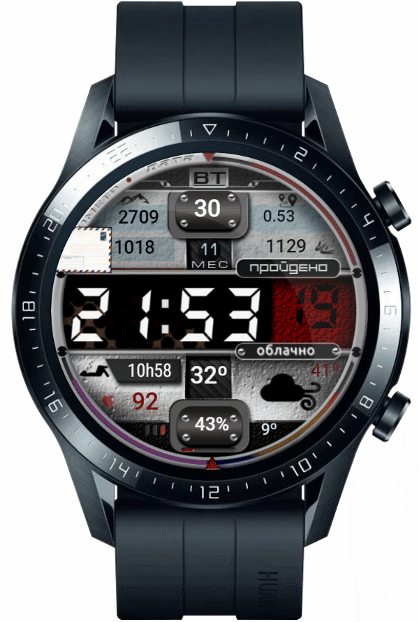 华为Huawei Watch GT/GT 2 46mm GT / GT 2 46mm手表表盘