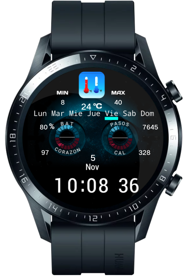 华为Huawei Watch GT/GT 2 46mm GT / GT 2 46mm手表表盘