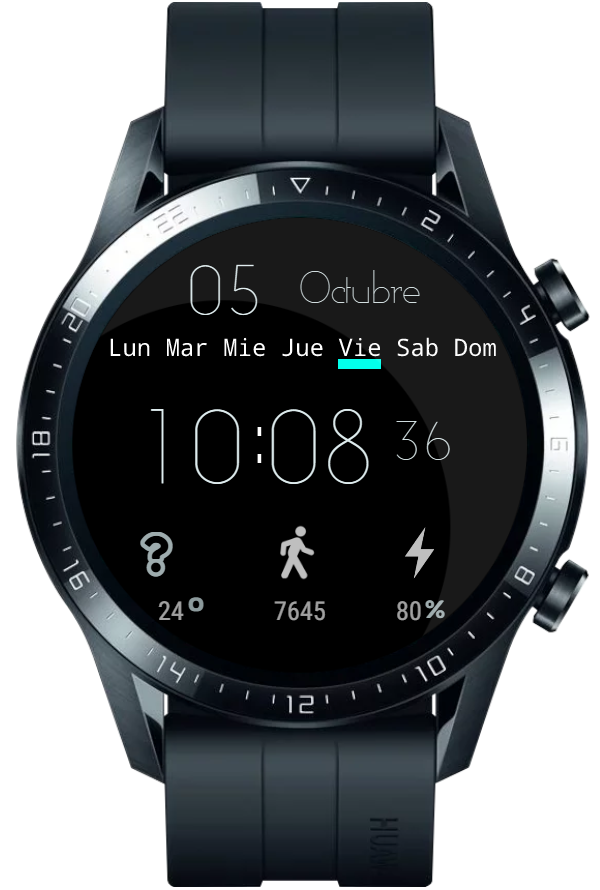 华为Huawei Watch GT/GT 2 46mm GT / GT 2 46mm手表表盘