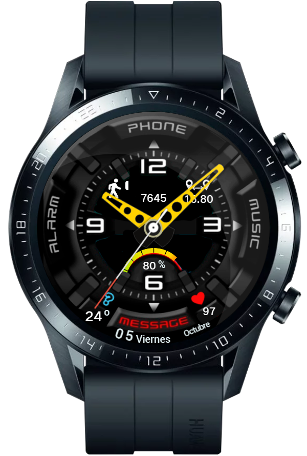 华为Huawei Watch GT/GT 2 46mm GT / GT 2 46mm手表表盘