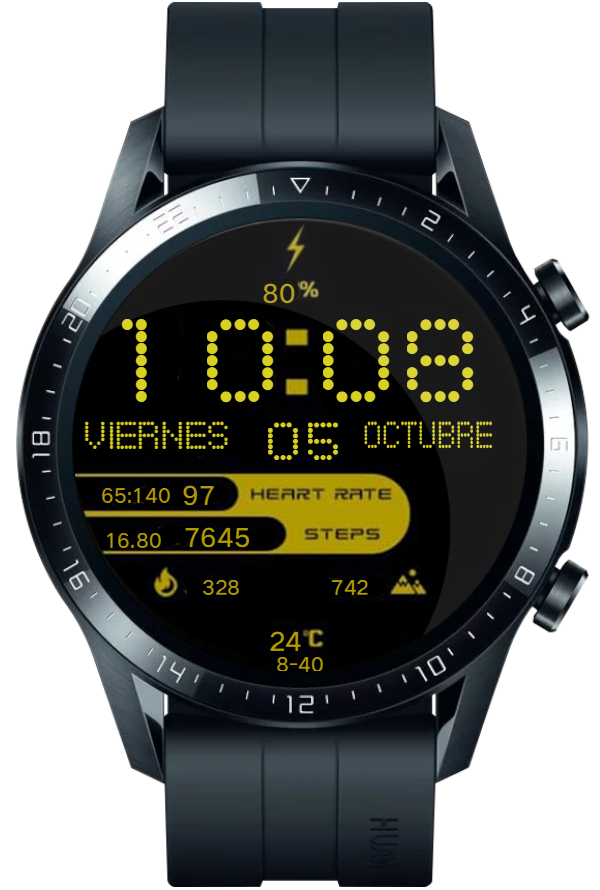 华为Huawei Watch GT/GT 2 46mm GT / GT 2 46mm手表表盘