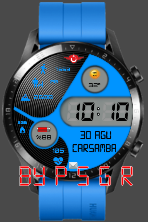 华为Huawei Watch GT/GT 2 46mm GT / GT 2 46mm手表表盘