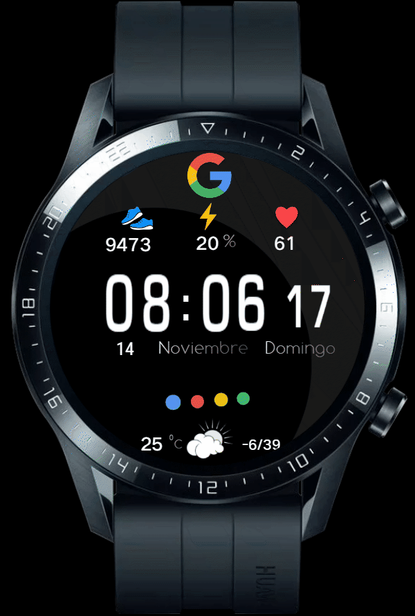 华为Huawei Watch GT/GT 2 46mm GT / GT 2 46mm手表表盘