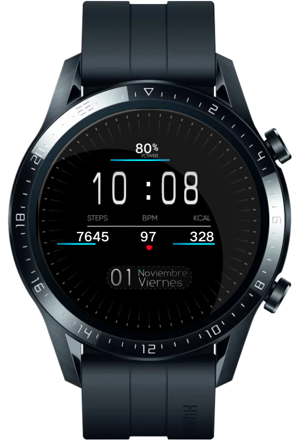 华为Huawei Watch GT/GT 2 46mm GT / GT 2 46mm手表表盘