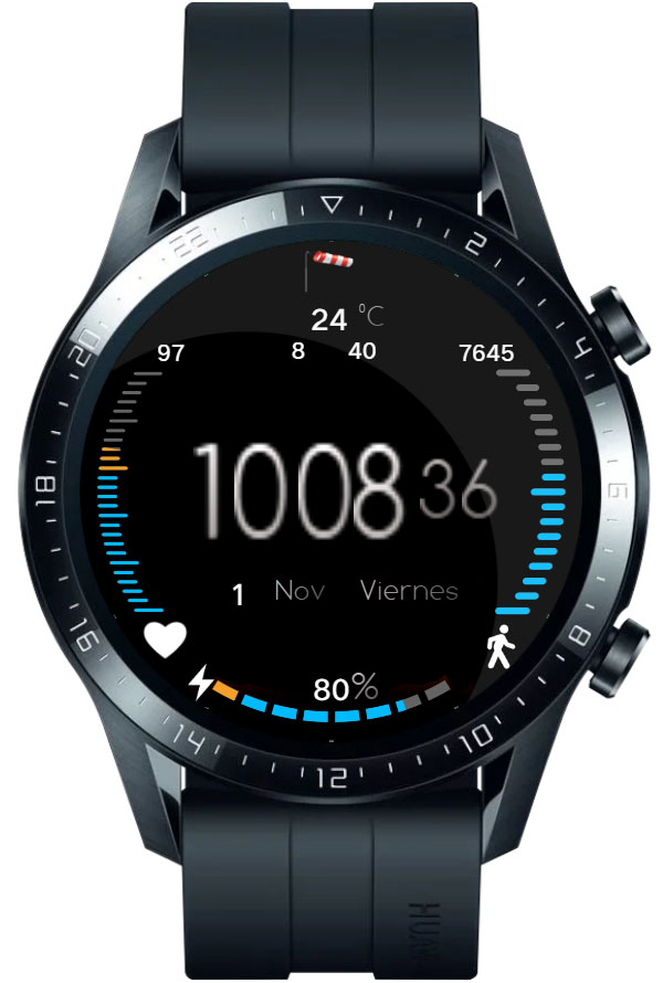 华为Huawei Watch GT/GT 2 46mm GT / GT 2 46mm手表表盘