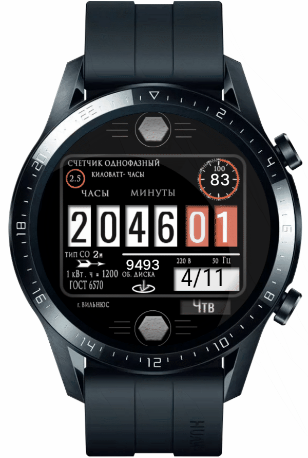 华为Huawei Watch GT/GT 2 46mm GT / GT 2 46mm手表表盘