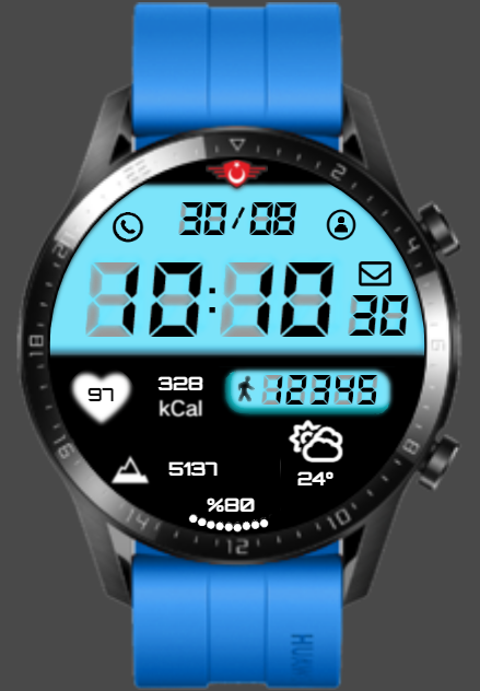 华为Huawei Watch GT/GT 2 46mm GT / GT 2 46mm手表表盘