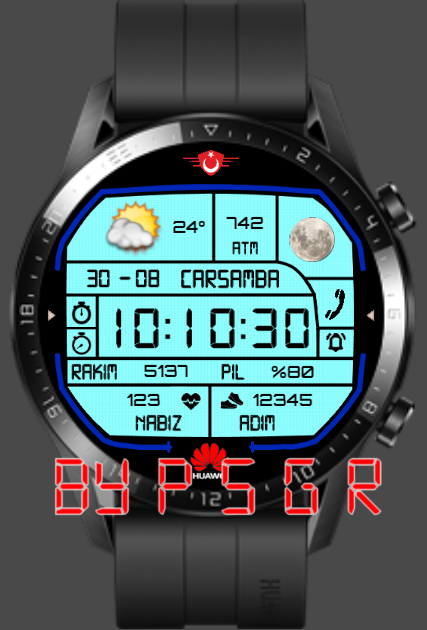 华为Huawei Watch GT/GT 2 46mm GT / GT 2 46mm手表表盘