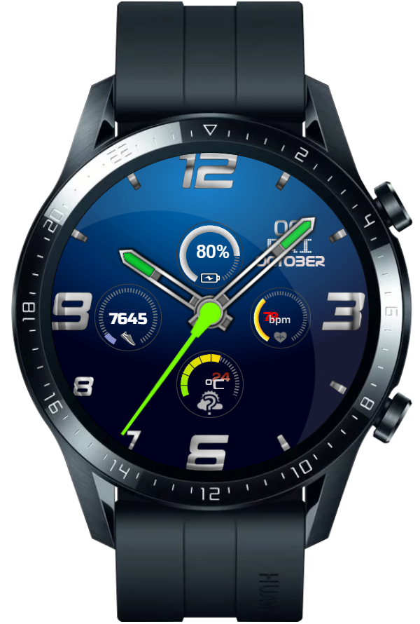 华为Huawei Watch GT/GT 2 46mm GT / GT 2 46mm手表表盘