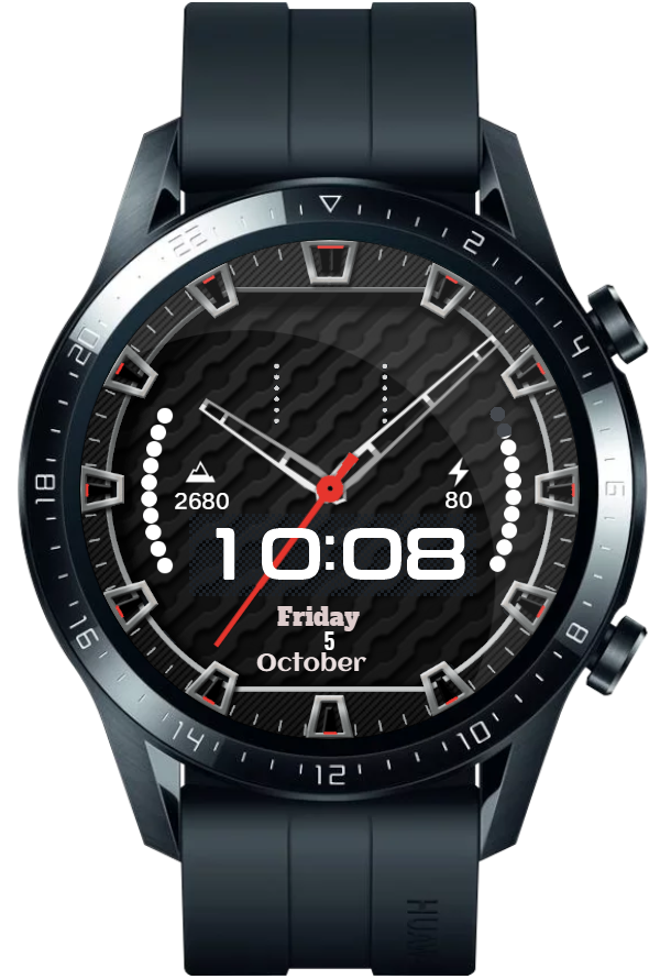 华为Huawei Watch GT/GT 2 46mm GT / GT 2 46mm手表表盘